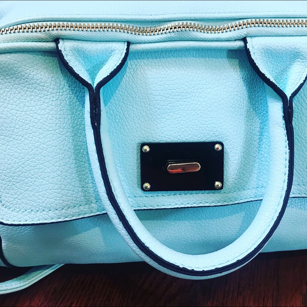 BLUE HANDBAG AND Cross body Handbag